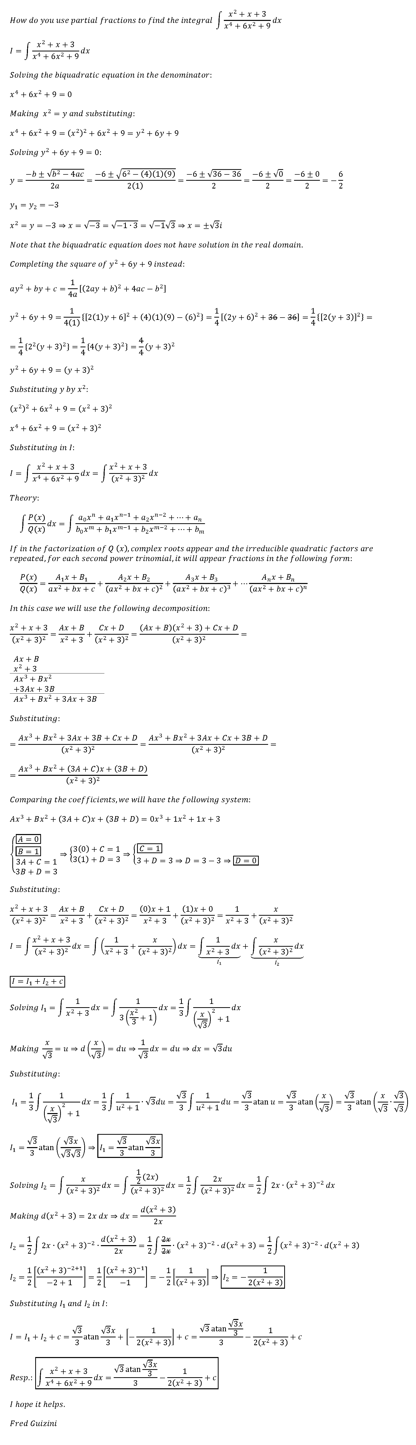 how-do-you-use-partial-fractions-to-find-the-integral-int-x-2-x-3-x-4-6x-2-9-dx-socratic